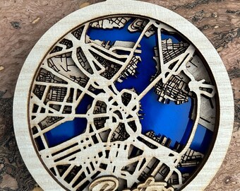 Boston Ornament