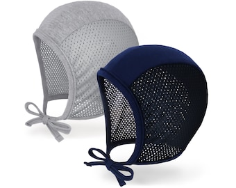 Baby Hat Bonnet Mesh Pilot Cap Soft Toddler Boys Girls Fashion Baby Hat Infant Beanie, 6m 12m 18m