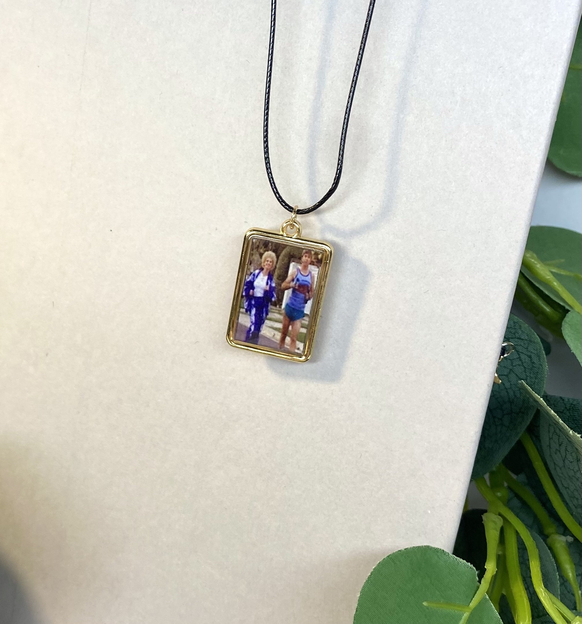 Kath and Kim Rectangle Kath and Kel Walk Necklace - Etsy