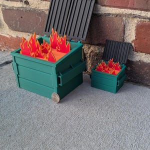 Dumpster Fire Desk Accessory (Battery powered!)