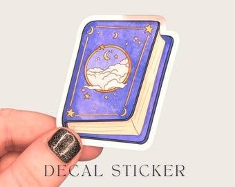Spellbook Sticker: Witchcraft Magic Book Decal