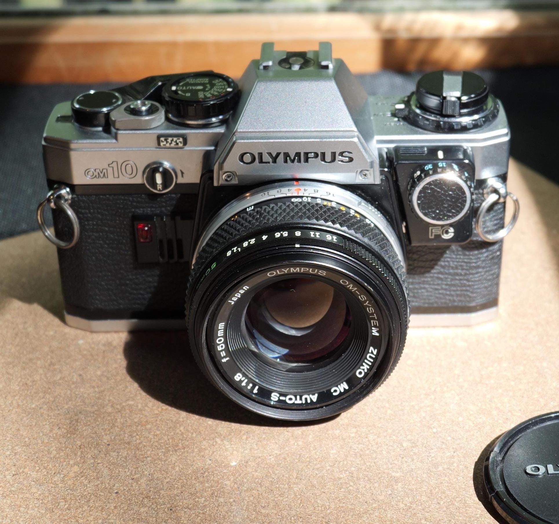 #183 ★美品★ OLYMPUS om10 Amazon.com : Olympus Om-10 Camera with F.zuiko 50mm Lens 1