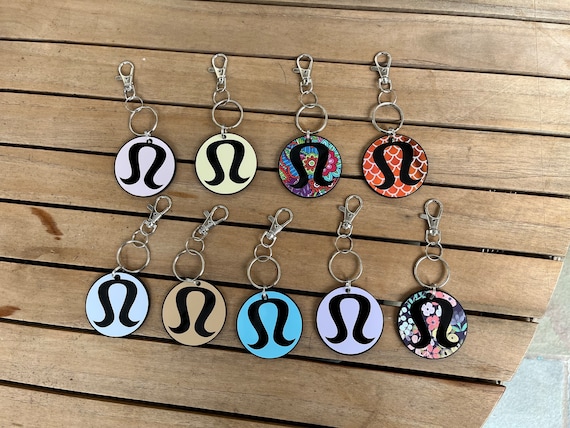 Lululemon Decal Keychain 2inches - Etsy