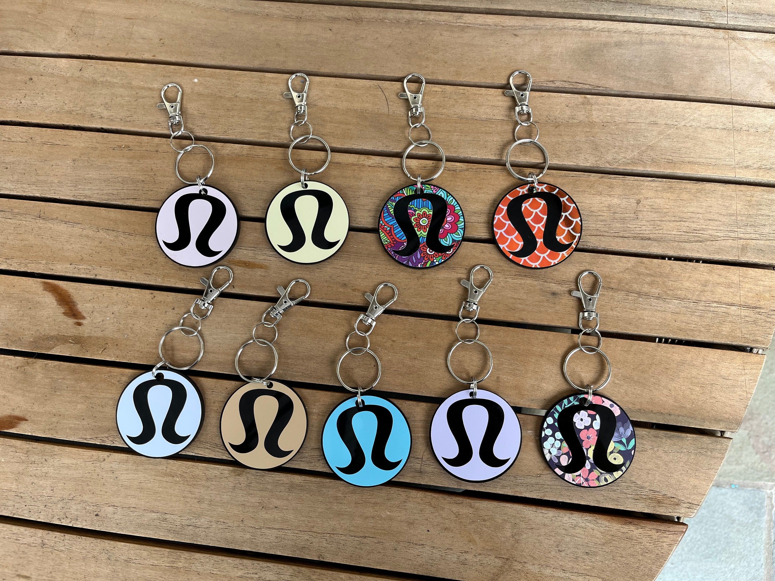 Lululemon Pouch Keychain