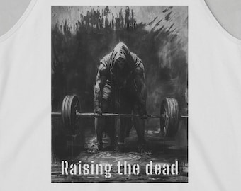 Reaper powerlifting-T-shirt | Gothic Gym, donker trainingsshirt