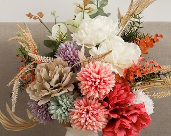 Artificial Flowers \ Artificial eucalyptus \ Artificial Flowers Bouquet \ Dried flowers bouquet \ Vase bouquets \ Vase Artificial Flowers