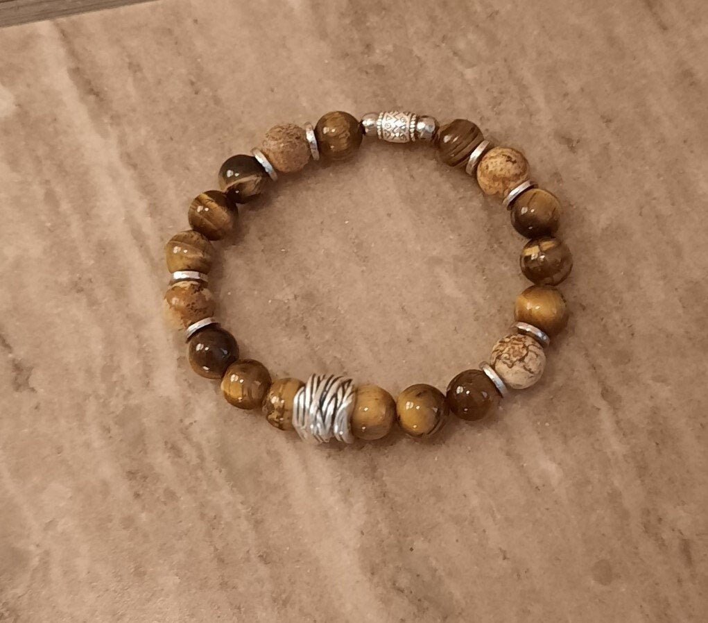 Tiger's Eye Stone of Luck and Good Fortune | Etsy