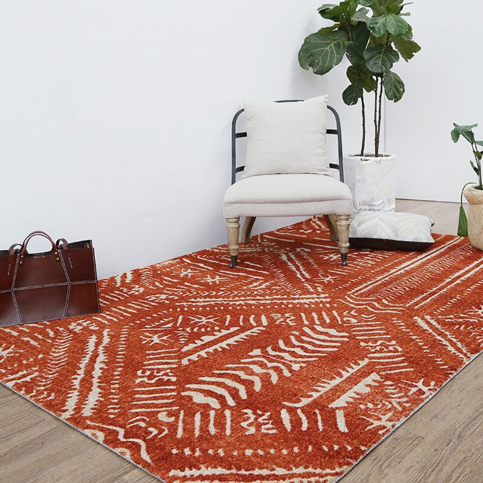 Vintage Alfombra marroquí Sala de estar Casa Alfombra | Etsy