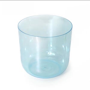 432 Hz 6-8″ Crystal Singing Bowl with Mallets and carrying bag