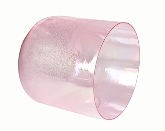 432 Hz 6-8″ Crystal Singing Bowl with Mallets and carrying bag