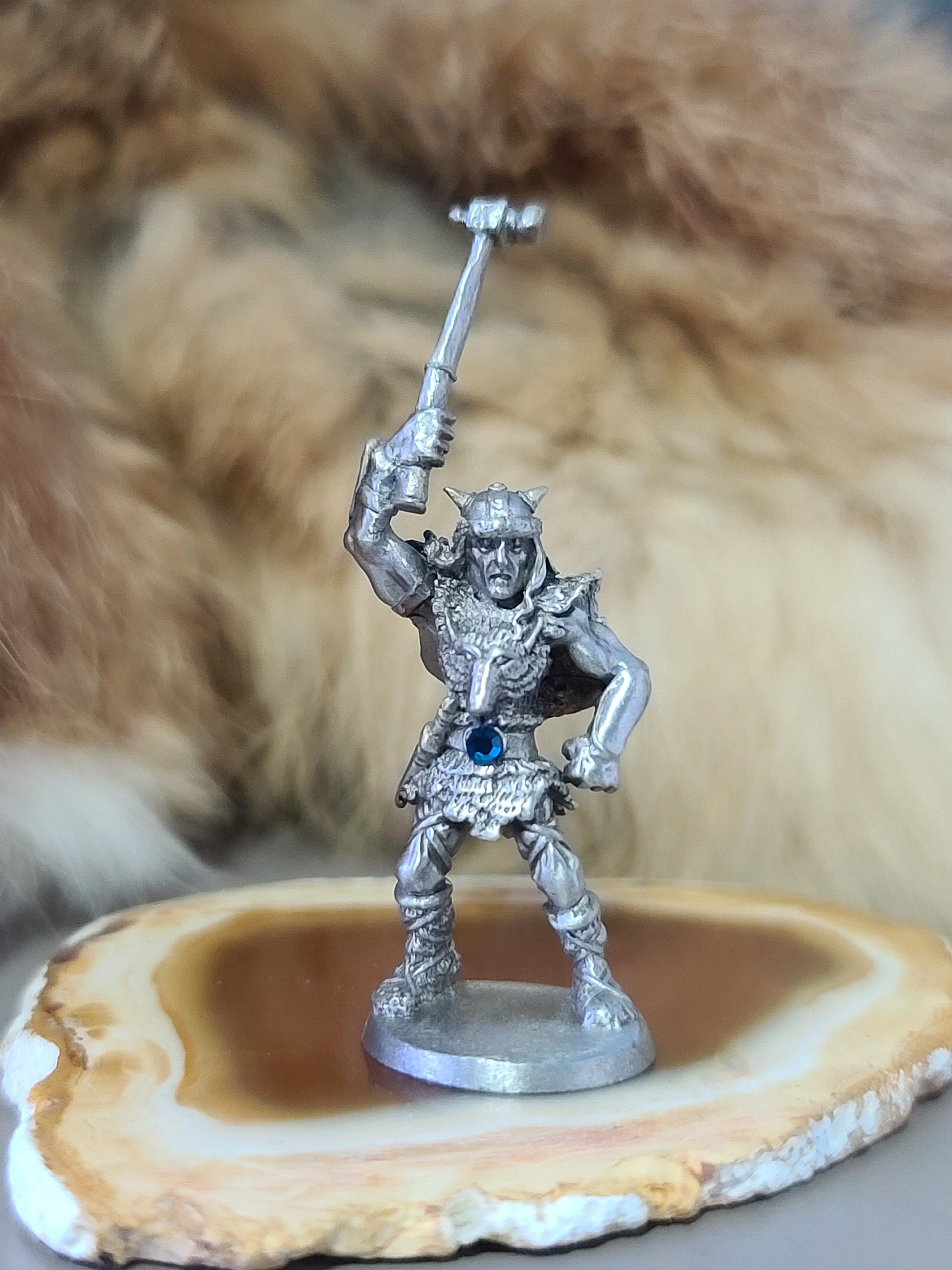 Vtg WULFGAR 10550 Realms Heroes Ral Partha Pewter Rare