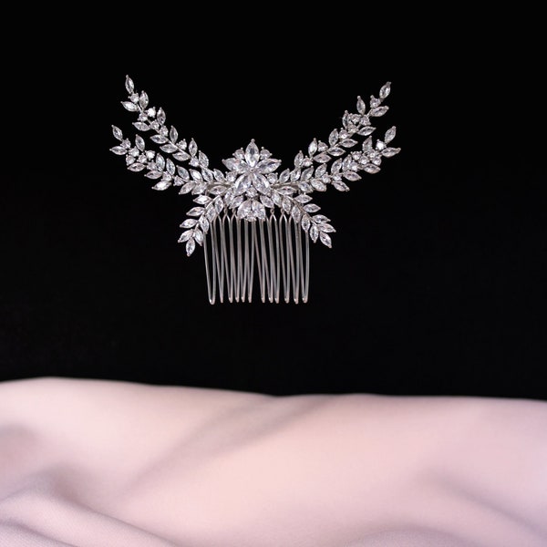 Mona luxury bridal headpiece bridal hair jewelry tiara bridal dress bridal hair comb bridal hair pin prom hair accessory