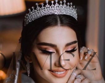 Bridal headpiece bridal tiara wedding tiara wedding crown bridal crown bridal hair piece bridal hair jewelry bridal hair accessories