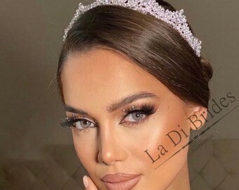 Bridal tiara luxury bridal headpiece tiara bridal dress bridal hair comb bridal hair pin bridal hair accessories
