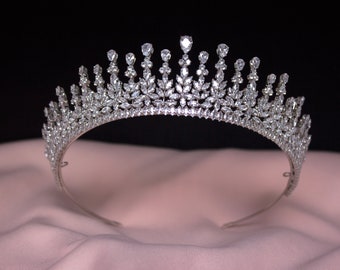 Naija luxury bridal headpiece bridal hair jewelry tiara bridal dress bridal hair comb bridal hair pin prom hair accessory