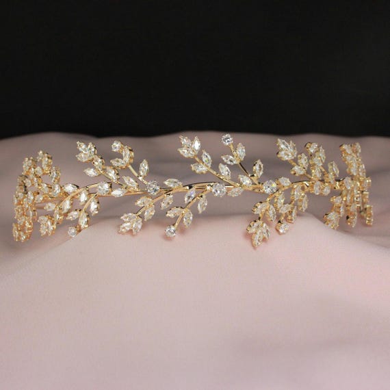 Bridal Headband Luxury Bridal Headband High End Bridal Dress  display picture 1