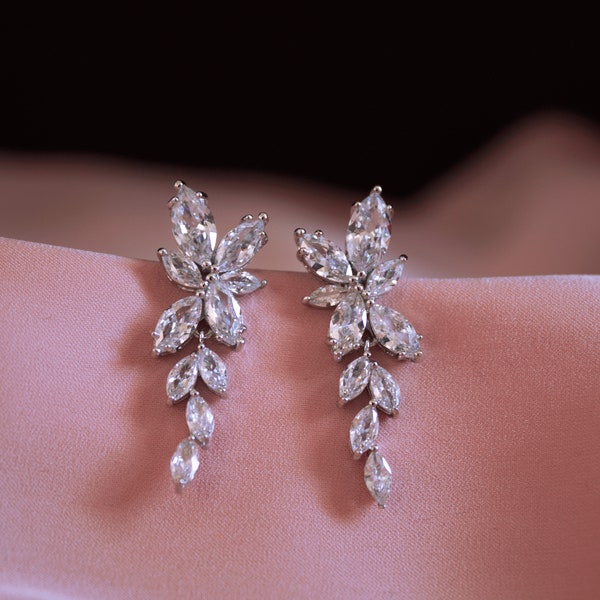 Bridal earrings bridal jewelry bridal earrings bridal hair accessories