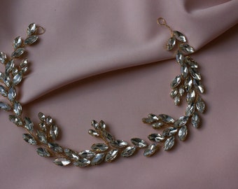 gold hair vine gold bridal hair vine gold silver wedding hair vine bridal hair accessories
