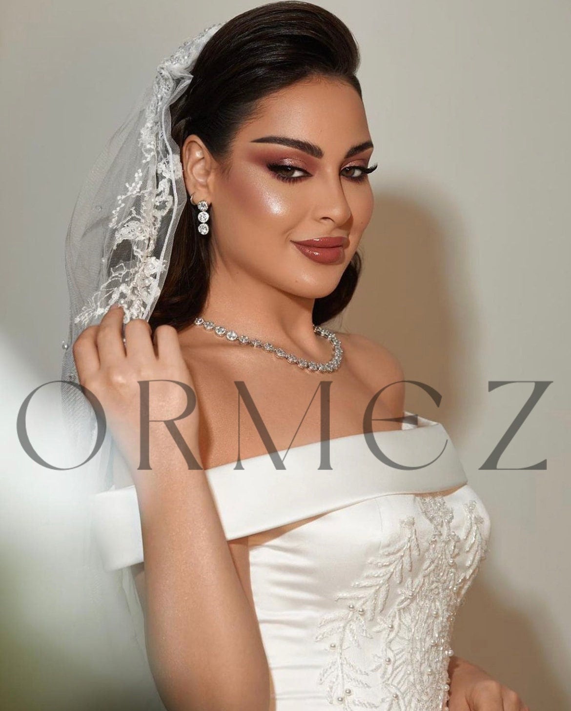 Silver Bridal Jewelry Set