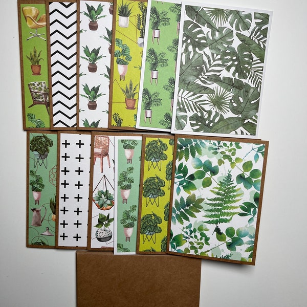 Small Cards | Handmade Cards | Greeting Cards | Note Set Cards | All Occasion Cards | Greenery Cards |