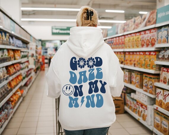 Good Daze Hoodie Preppy Oversized Sweatshirt Aesthetic Hoodie
