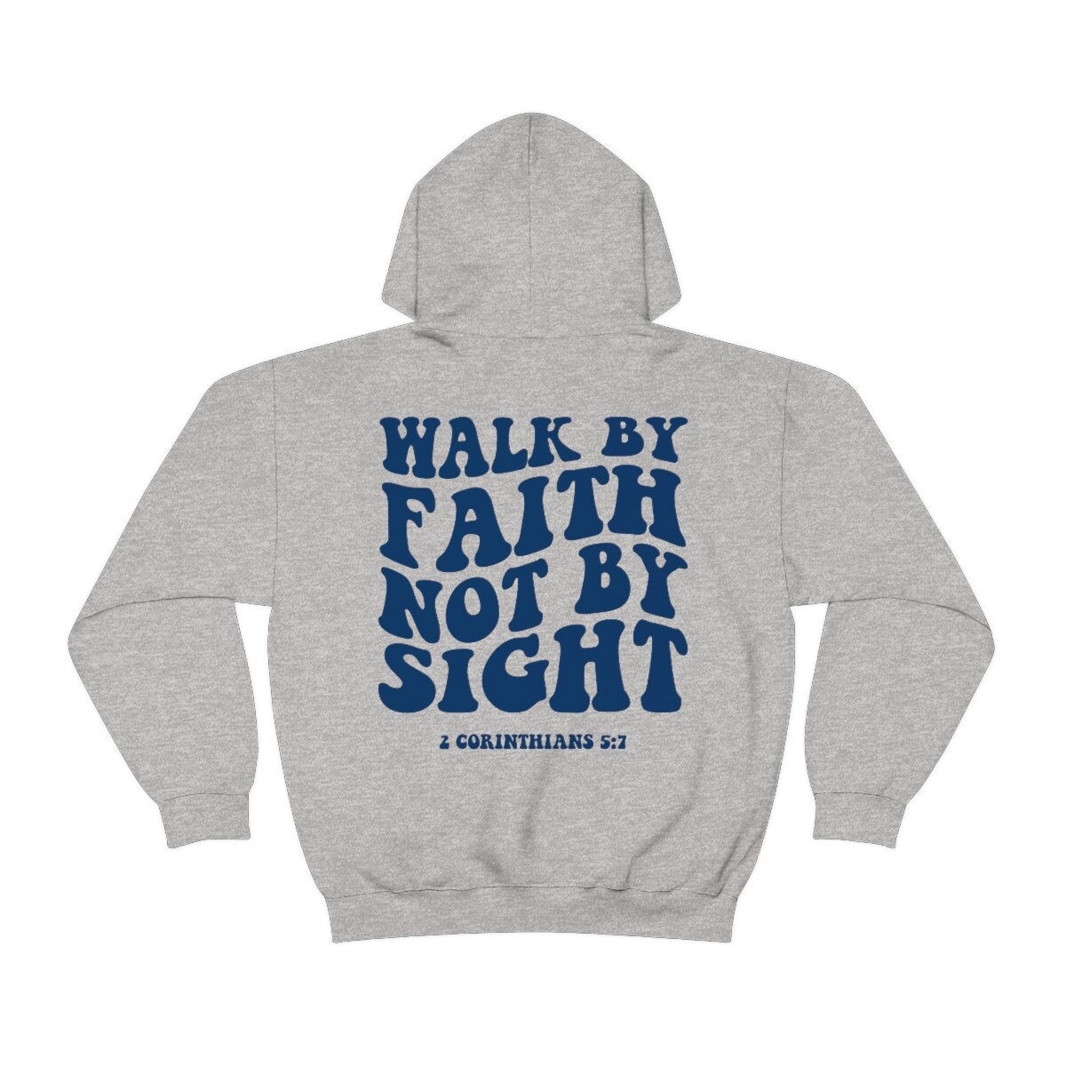 Christian Hoodie Verse Hoodie Christian Apparel Walk by Etsy