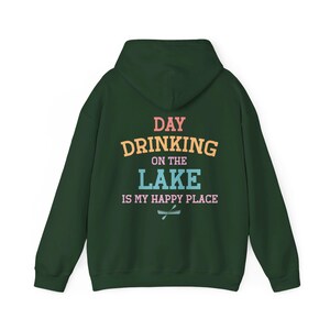 TEXT ME WHEN YOU GET THE LAKE (HOODIE FRONT + BACK)