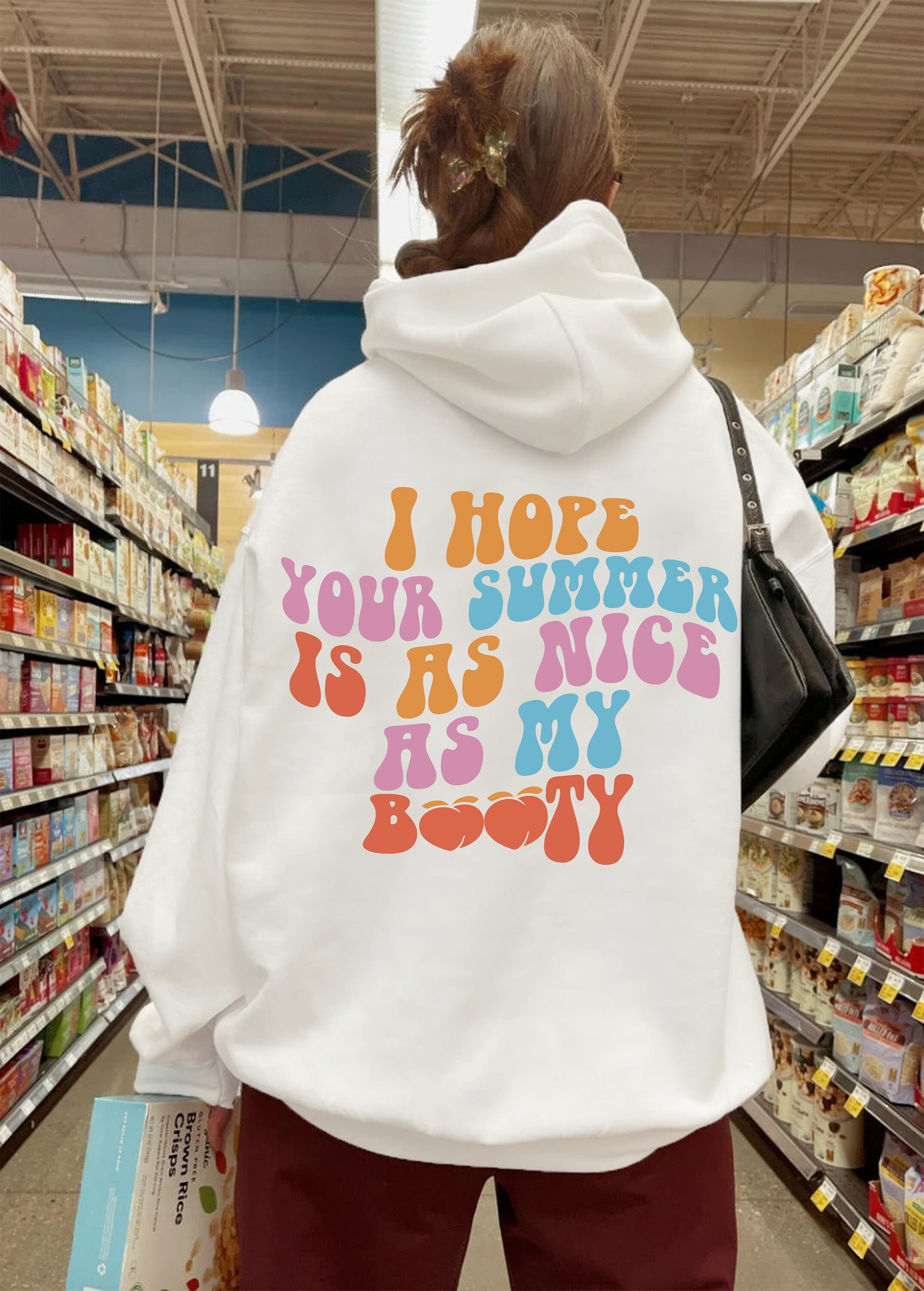 I Hope Your Summer as Nice as My Booty Hoodie Beach Hoodie