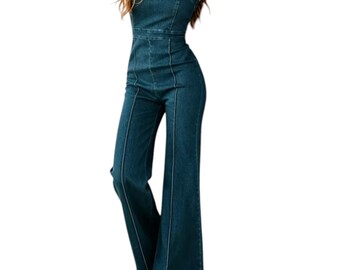 Macacões jeans femininos