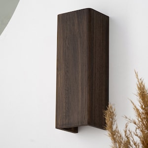 Antique Wood Wall Sconces, Wall Lighting Fixture, Rustic Wall Lamp, Scandinavian Wall Light, Modern Wooden Sconce, Wall Mounted Lighting