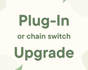 Plug-In or Chain Switch Upgrade for Sconce