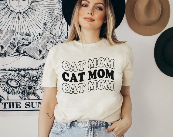 Cat Mom SVG Cat Mama SVG Fur Mama Cat Mom Shirt SVG | Etsy