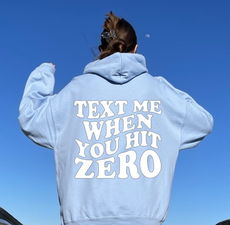 Text Me When You Hit Zero SVG Wavy Text SVG Cheerleading Etsy