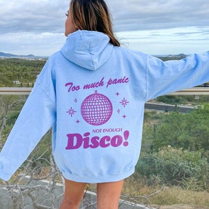Panic at the disco crop top hoodie clearance