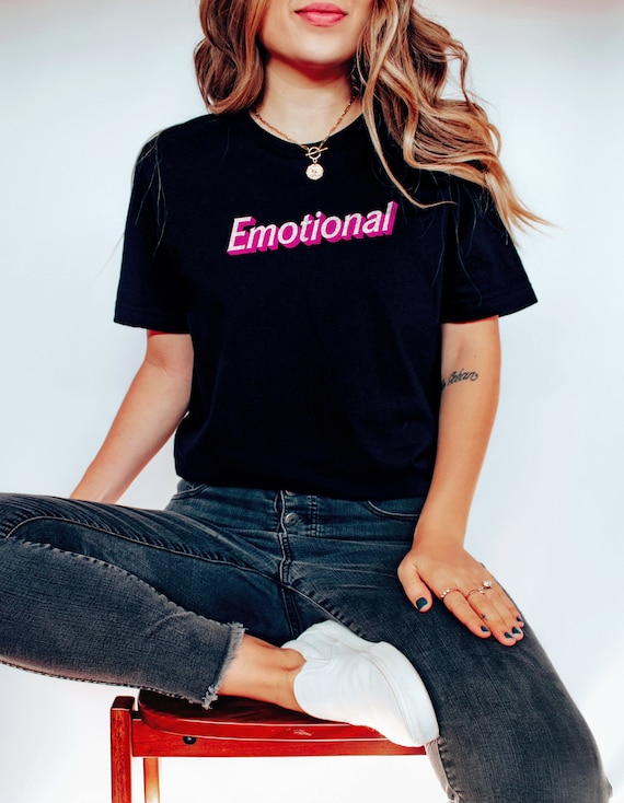 Emotional Shirt  Clothing  Shirt Mental Health Shirt Y2k Clothing Y2k Shirt Aesthetic Shirt Pink Vsco Clothing