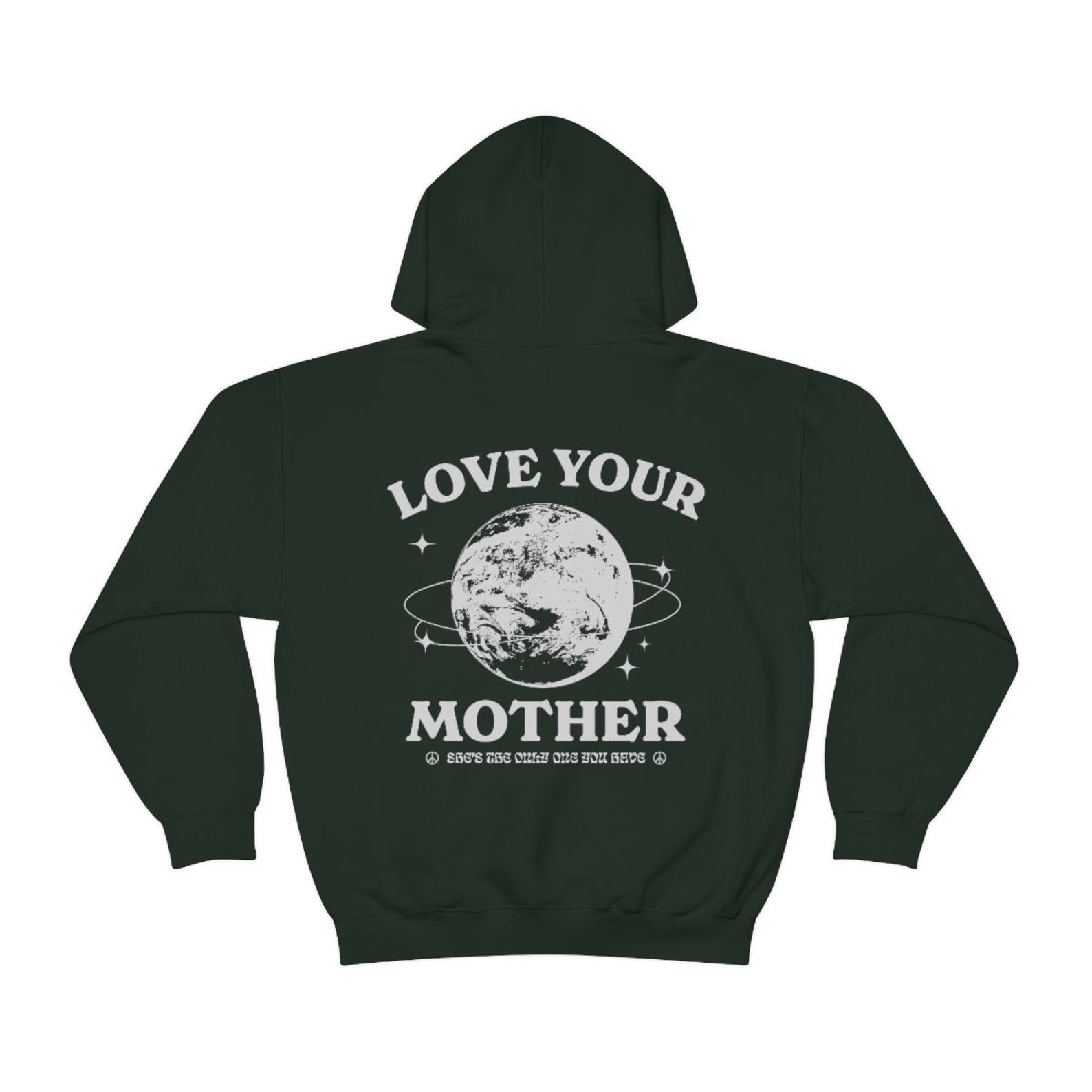 Love Your Mother Granola Girl Aesthetic Hoodie Save the Etsy