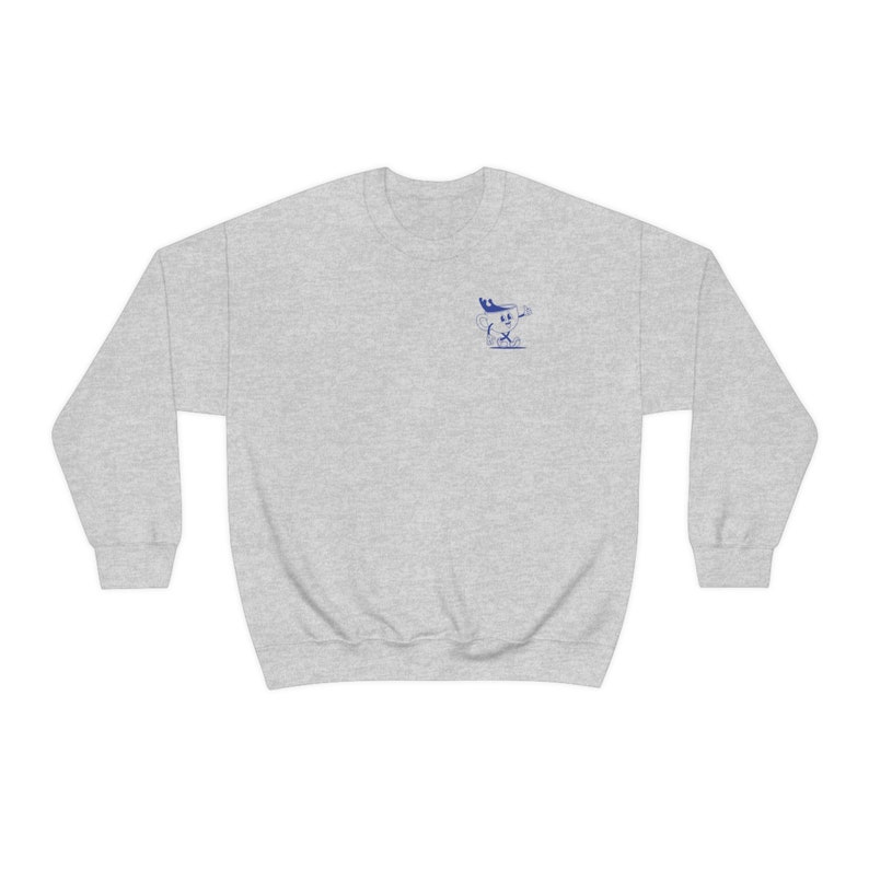 More Espresso Less Depresso Sudadera divertida de salud mental Sudadera de depresión Retro Trendy Estética Crewneck Coffee Lover Sudadera imagen 7