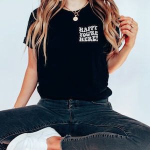 I'm so Happy You're Here Mental Health Shirt You Matter Shirt Aesthetic ...