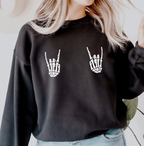 Trendy halloween sweatshirt Clearance