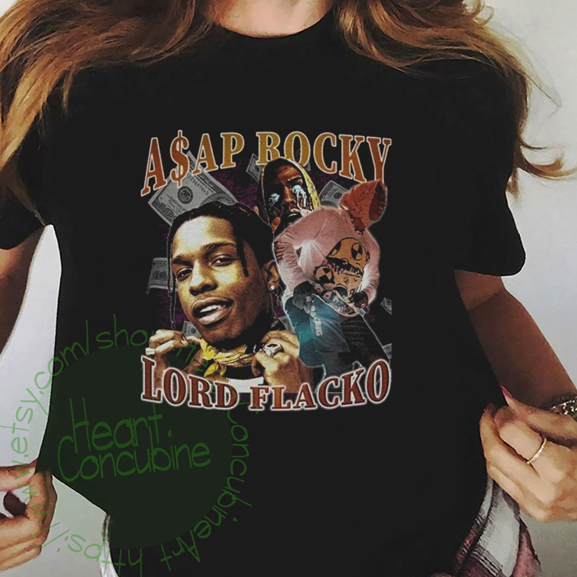 Retro ASAP ROCKY Shirt Vintage 90's 
