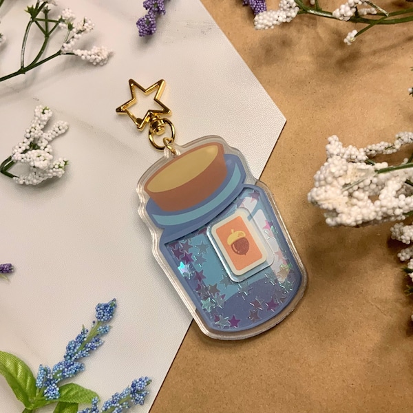 Message in a Bottle Shaker Charm