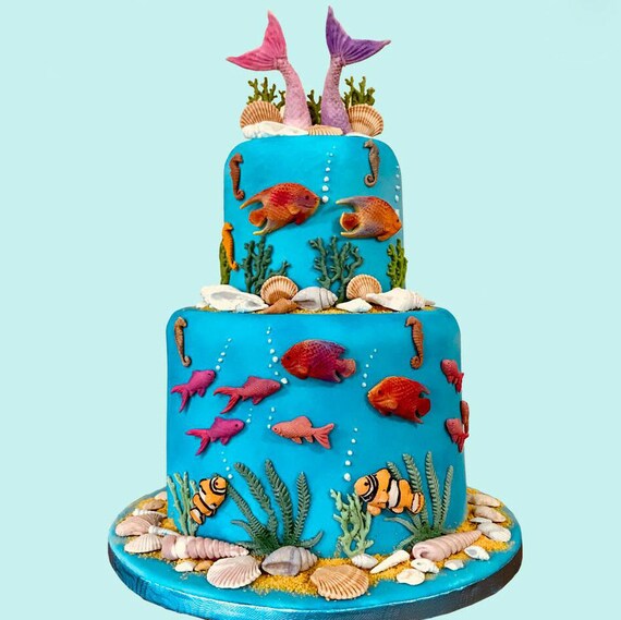 Baking Silicone Fondant Sea Mould Coral Chocolate Cake Decor Sugarcraft Mold Baking Silicone Fondant Sea Mould Coral Chocolate Cake Decor Sugarcraft Mold