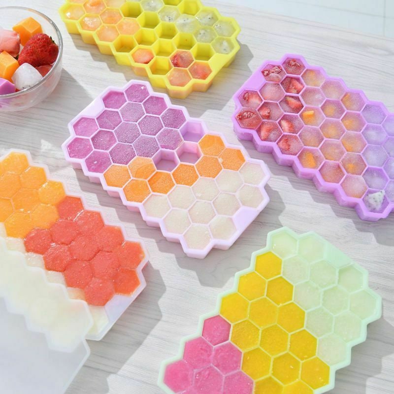 4pcs set Ice Cube Tray Silicone Trays Mould Creative Maker 正規取扱店
