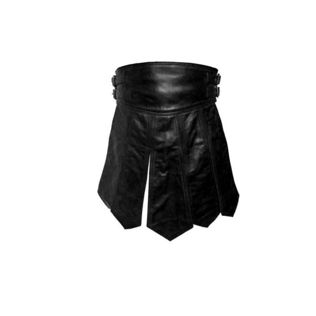 Men Kilt, Leather Kilt Men, Leather Kilt, Gladiator Style Kilt, Scottish Kilt, Scottish Mens