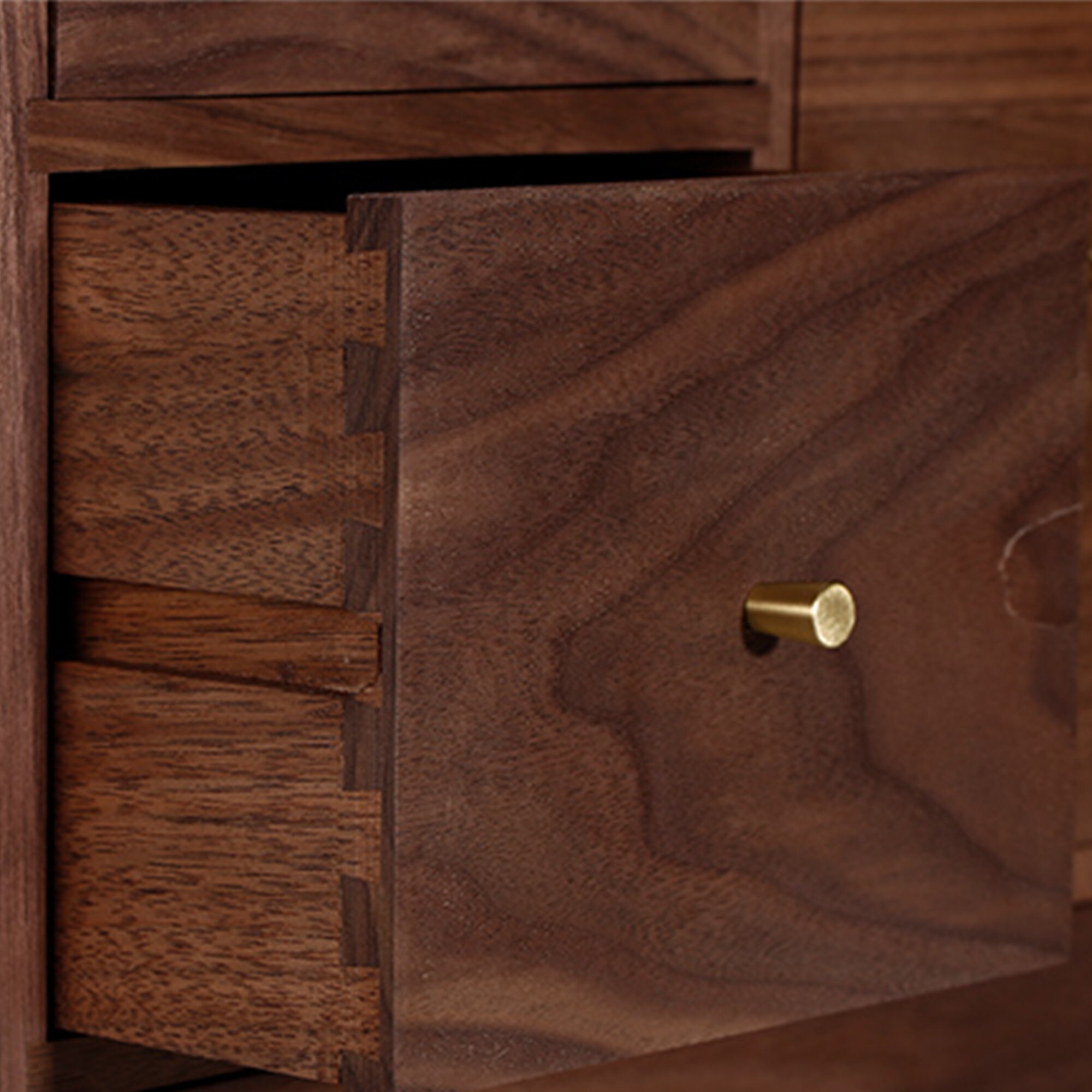 Caja de almacenamiento de madera maciza Organizador de estante | Etsy