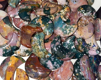 Ocean Jasper Mini Moons