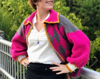 Merry-Go-Round Cardigan - Crochet Pattern