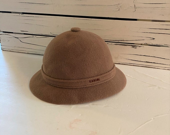 Wool Rousier Vintage Kangol Wool Grouser Hat, Made in England, Light Brown - Etsy