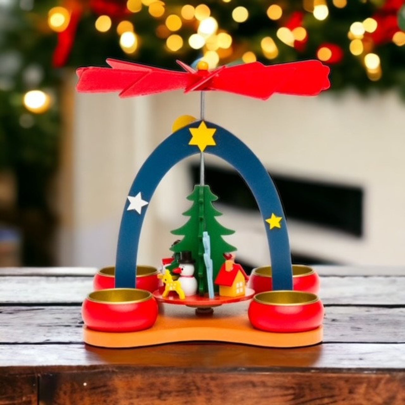 Colourful Kids Christmas Pyramid | Christmas is coming soon