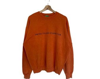 benetton logo sweatshirt